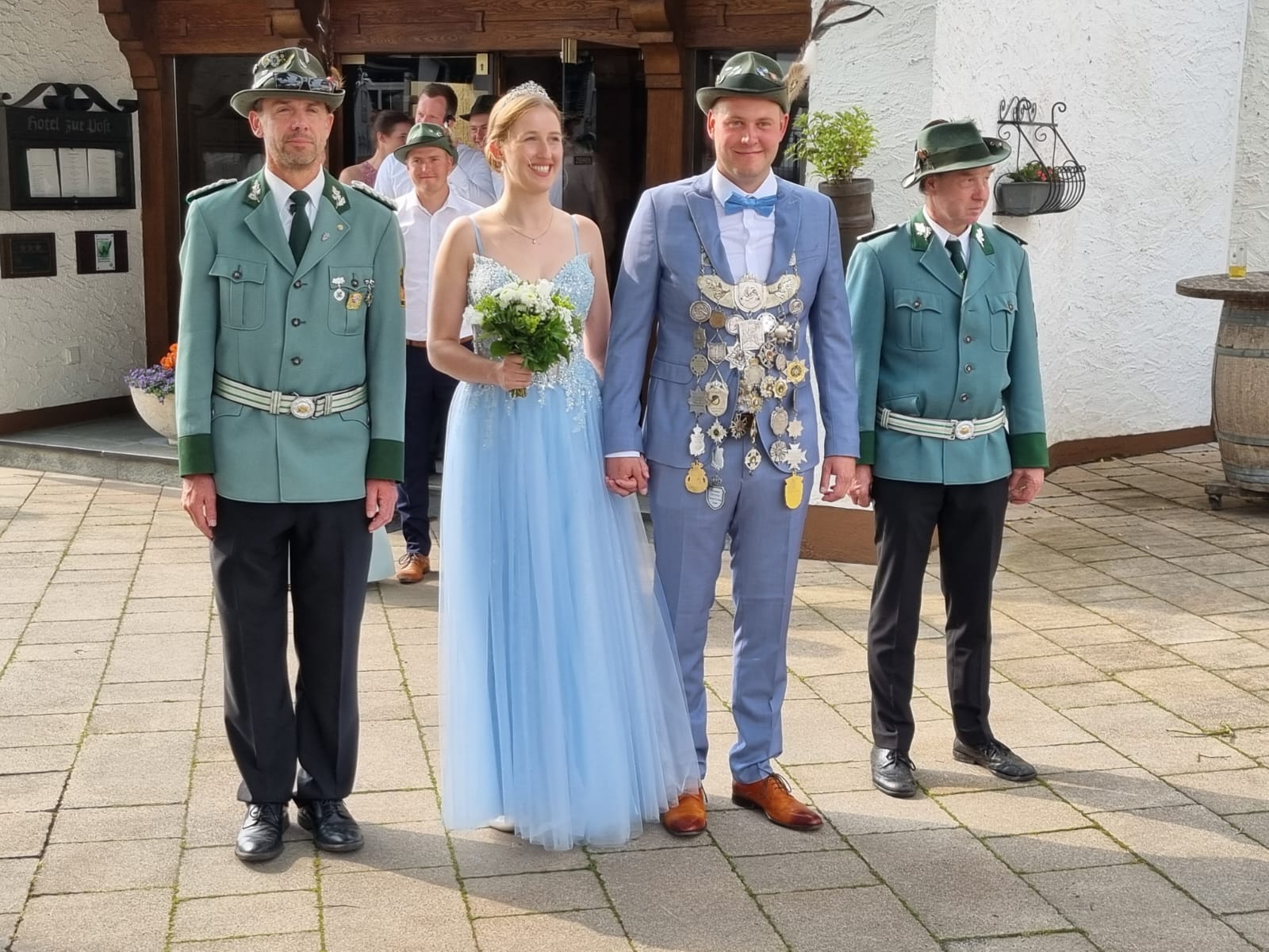 Foto des Königspaars